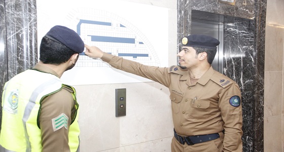 بالصور.. مدني مكة يتابع أنظمة الوقاية والحماية من الحريق بمباني إسكان الحجاج