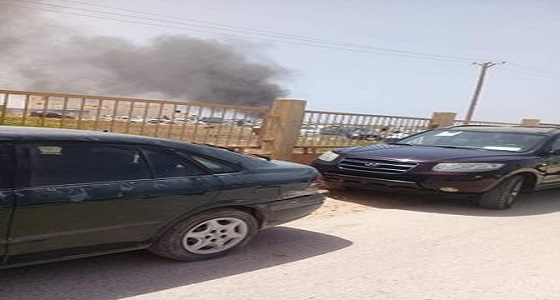 بالصور.. قتلى وجرحى في تفجير إرهابي استهدف جنازة عسكري ليبي