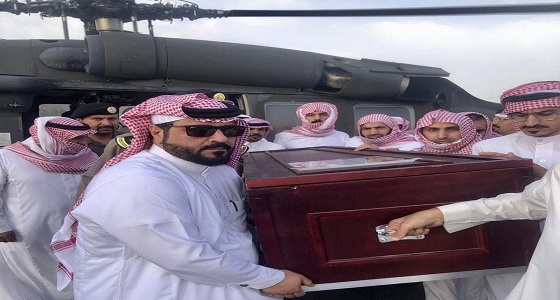 بالصور.. تشييع جثمان الشهيد العلياني في مسقط رأسه بعسير 