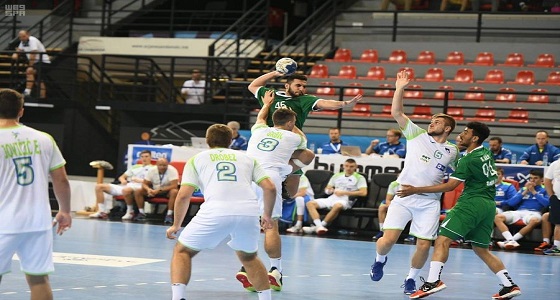 بالصور.. الأخضر الناشئ يخسر من سلوفينيا في كأس العالم لكرة اليد