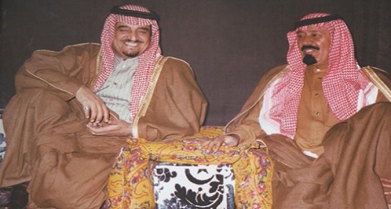 صورة تاريخية .. الملك فهد والملك عبدالله في روضة الخفس