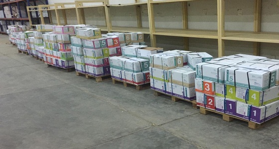 الانتهاء من ترحيل الكتب الدراسية لكافة المناطق