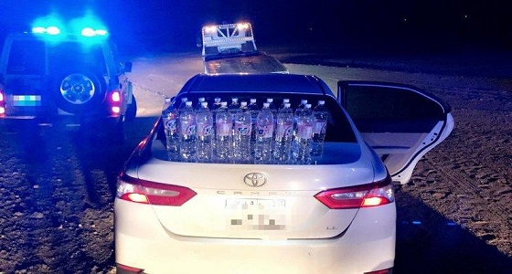 الإطاحة بمروج خمور أثناء محاولته الهروب في مهد الذهب