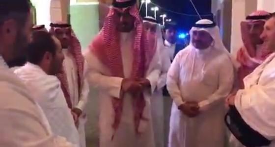 بالفيديو.. الأمير سعود الفيصل يتفقد ميقات ذي الحليفة