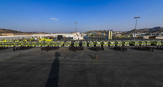 الدفاع المدني بـ ” عرفة ” يتأهب بكافة إمكانياته البشرية والآلية لحج 1440هـ