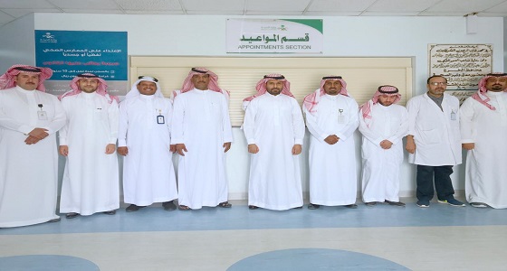 مستشفى الدلم ينفذ برنامج معايدة للمرضى اول ايام عيد الأضحى المبارك