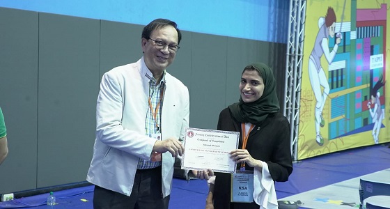 آسيوي المبارزة يكرم 6 سعوديين