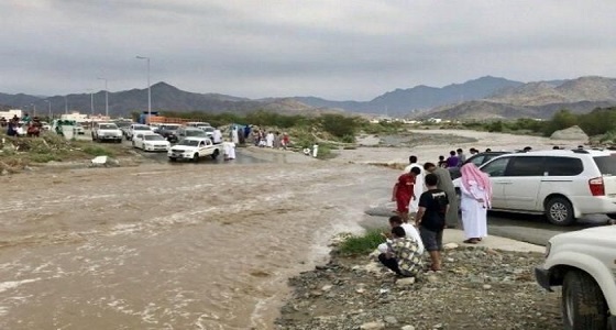 تحذيرات من غزارة الأمطار على محافظة العرضيات