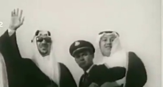 فيديو نادر لاستقبال مهيب للملك سعود بعد عودته من رحلة علاجية قبل 60 عاما