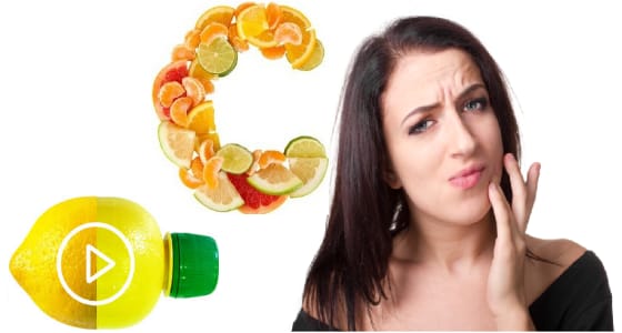 أعراض تنذرك بنقص ” فيتامين سي “