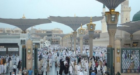 وصول 904.017 حاجا إلى المدينة المنورة