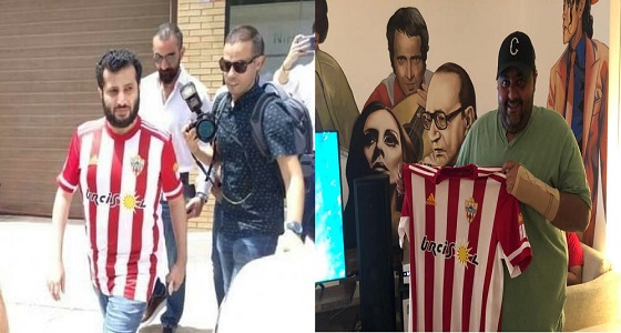 ” آل الشيخ ” يفاجئ الجمهور ويعلن عن أولى صفقات ألميريا بصورة لفنان مصري