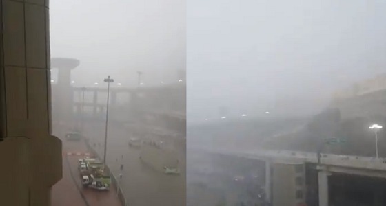 تحذير للحجاج من الدفاع المدني عقب هطول أمطار غزيرة على المشاعر المقدسة