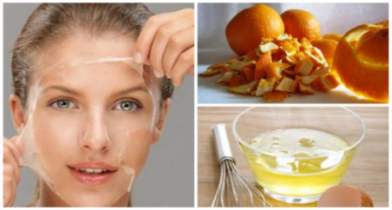 لبشرة نقية وناعمة.. استخدمي وصفة بياض البيضة وقشر البرتقال
