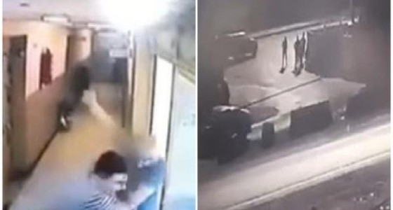 بالفيديو.. هروب 15 سجينًا وتعديهم على الحارس