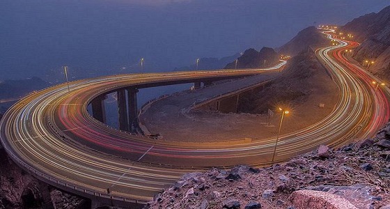 إغلاق مؤقت لطريق ” الهدا –الكر ” بالطائف