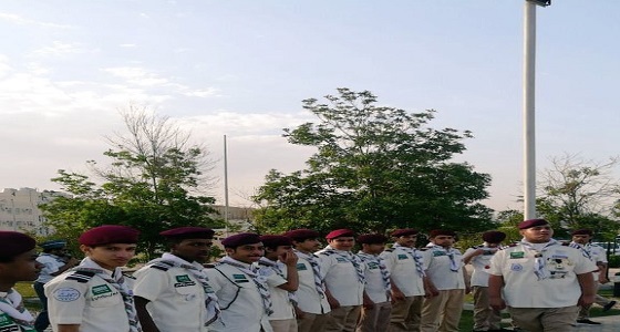 3 فرق كشفية من تعليم عسير لخدمة الحجاج