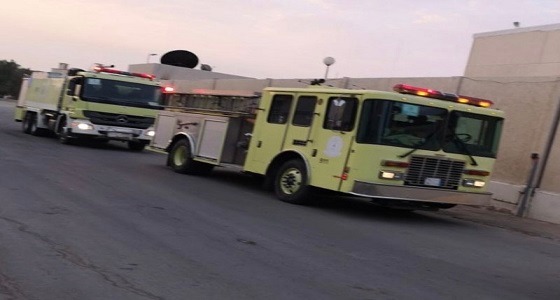 تماس كهربائي يشعل حريقًا بمكتب مدير مدرسة في جدة