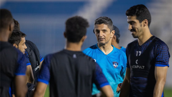 الزعيم يعاود تدريباته بعد موقعة جدة الأسيوية