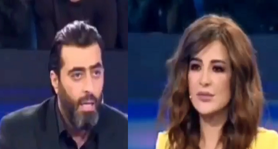 بالفيديو.. ماغي بوغصن لباسم ياخور على الهواء: ” زوجتك بتعرف بقصة حبنا ؟ “