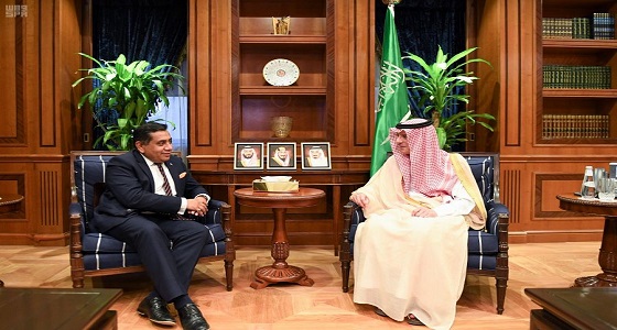 عادل الجبير يستقبل ممثل بريطانيا لشؤون منع العنف الجنسي في الصراع