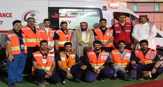 الهلال الأحمر بمنطقة الباحة يشارك بمهرجان الرمان الوطني