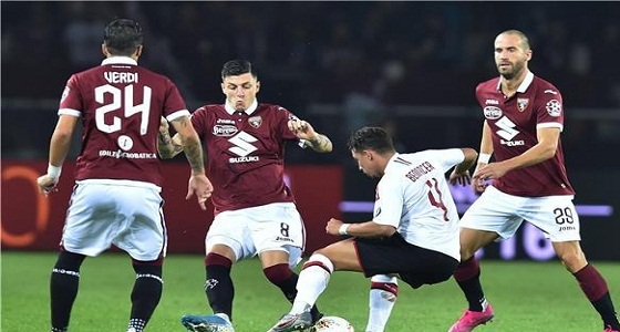 تورينو يزيد جراح ميلان في الدوري الإيطالي
