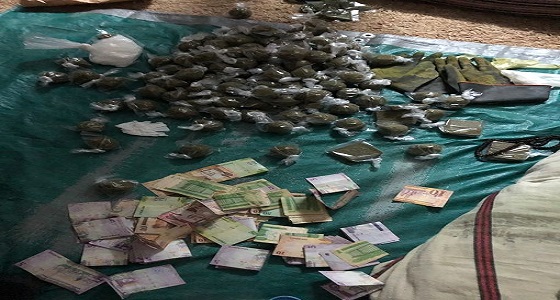 بالصور.. ضبط معمل مخالف داخل سكن عمال لتصنيع مادة الشمة المحظورة