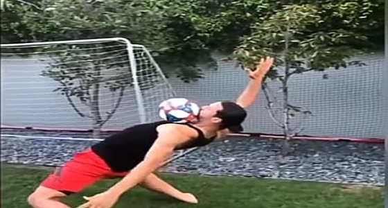 بالفيديو .. ابراهيموفيتش يشارك في تحدي «ماتركس»