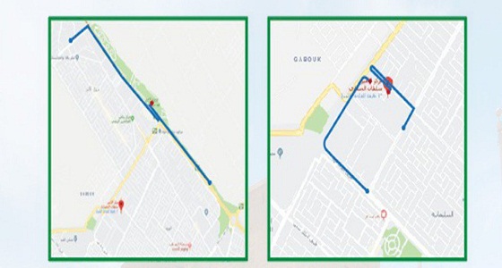 مواقع فعاليات اليوم الوطني بمنطقة تبوك والطرق المؤدية إليها