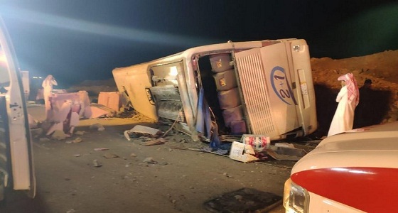 إصابة 31 شخصًا.. تفاصيل حادث رنية – الخرمة