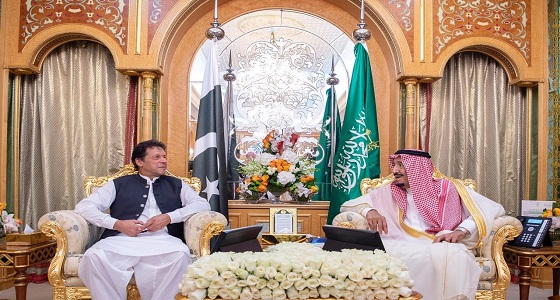 تفاصيل لقاء خادم الحرمين ورئيس وزراء باكستان