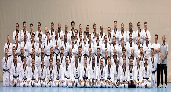 76 كادراً يدخلون السلك التدريبي في لعبة التايكوندو