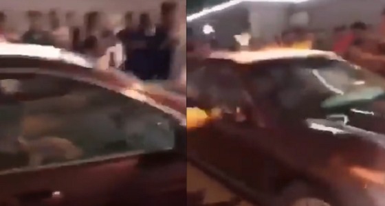 بعد مقطع التجمع حول مركبة في جدة .. القبض على قائدها بعدما دهس شخصًا