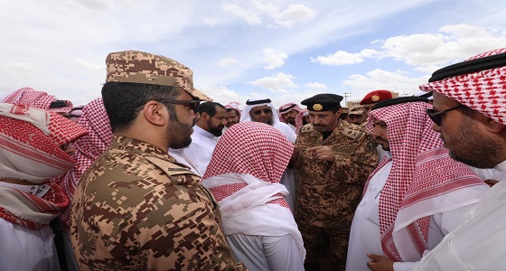 مدير الإدارة العامة للمجاهدين ينقل تعازي الأمير عبدالعزيز بن سعود لذوي القحطاني والحجريه