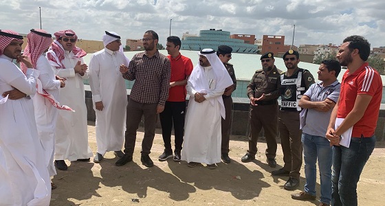 المجلس البلدي يزور طريق دوار المحالة