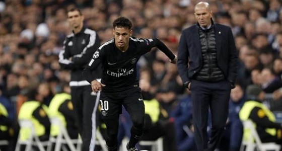 نيمار يقصف جبهة الريال ويصدم زيدان