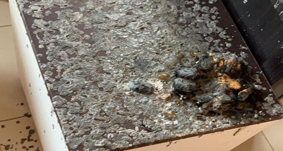 موقف بطولي لمعلمتين بعد نشوب حريق بمدرسة شرق القنفذة (صور)