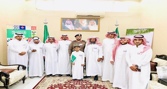 مدني الباحة يُكرم أبناء وذوي شهدائه في يوم الوطن