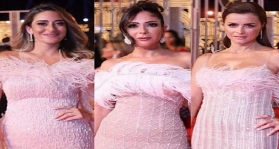 نور عن تشابه فستانها مع منى زكي وأمينة خليل: « شعرت بالصدمة »