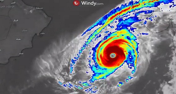 الجهني : إعصار كيار في طريقه نحو الشمال الغربي بأقصى قوة