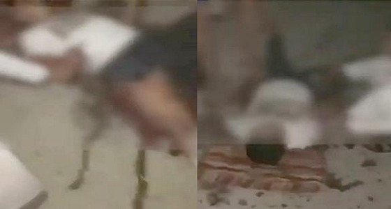 شاهد.. لحظة انفجار جسم مجهول في طفلين بجدة