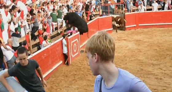 بالفيديو.. ثور هائج يتسبب في نهاية مأسوية