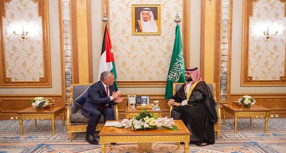 ولي العهد يلتقي العاهل الأردني لبحث العلاقات الثنائية