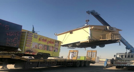 بالصور.. ححز 24 عربة أطعمة مخالفة وإزالة 77 مبسطا عشوائيا للشاي بالرياض