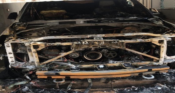 «مجهولون» يشعلون النار في مركبة بـ« الخرج»