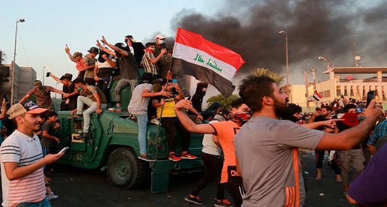 للمرة الأولى.. الجيش العراقي يتدخل في أزمة التظاهرات