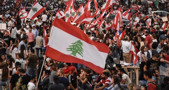 إطلاق النار على متظاهرين في البقاع اللبناني