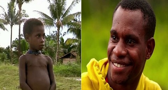 قصة غريبة لطفل نجا من قبيلته «آكلة لحوم البشر»