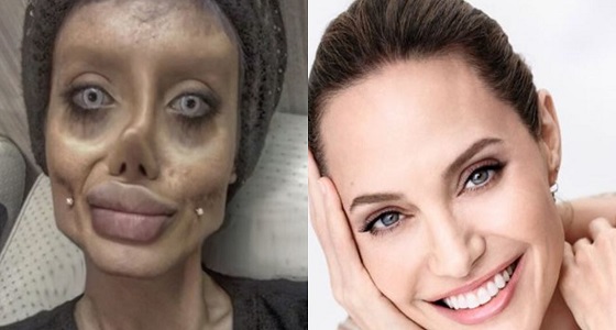 القبض على شبيهة أنجلينا جولي الإيرانية بتهمة الإباحية